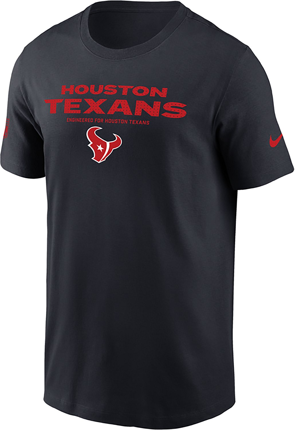 Nike Men's Houston Texans Dri-FIT TM Issue Crew Short Sleeve T-shirt