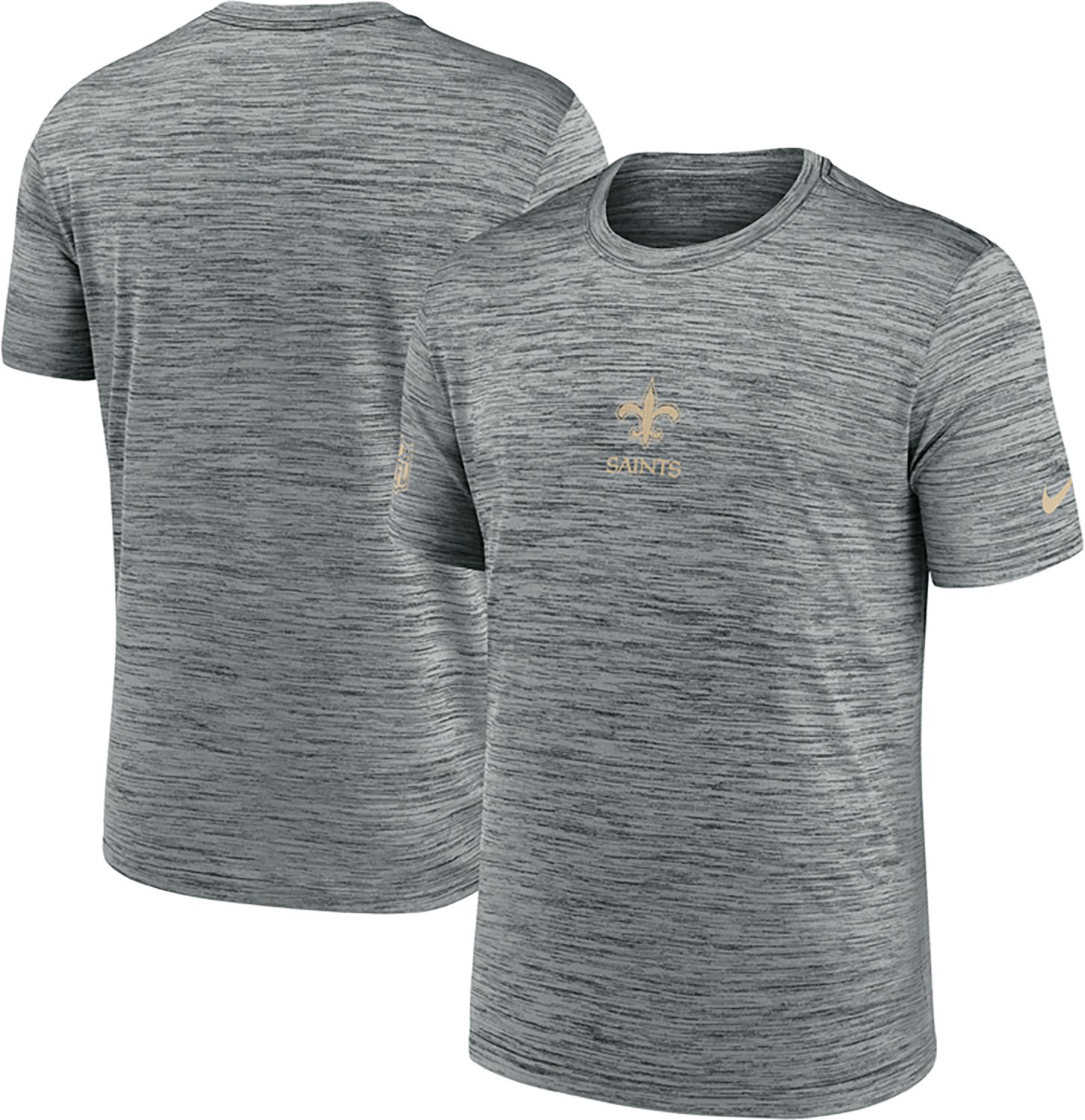 Nike Men's Saints DF TM Issue Velocity Crew T-shirt - view number 3