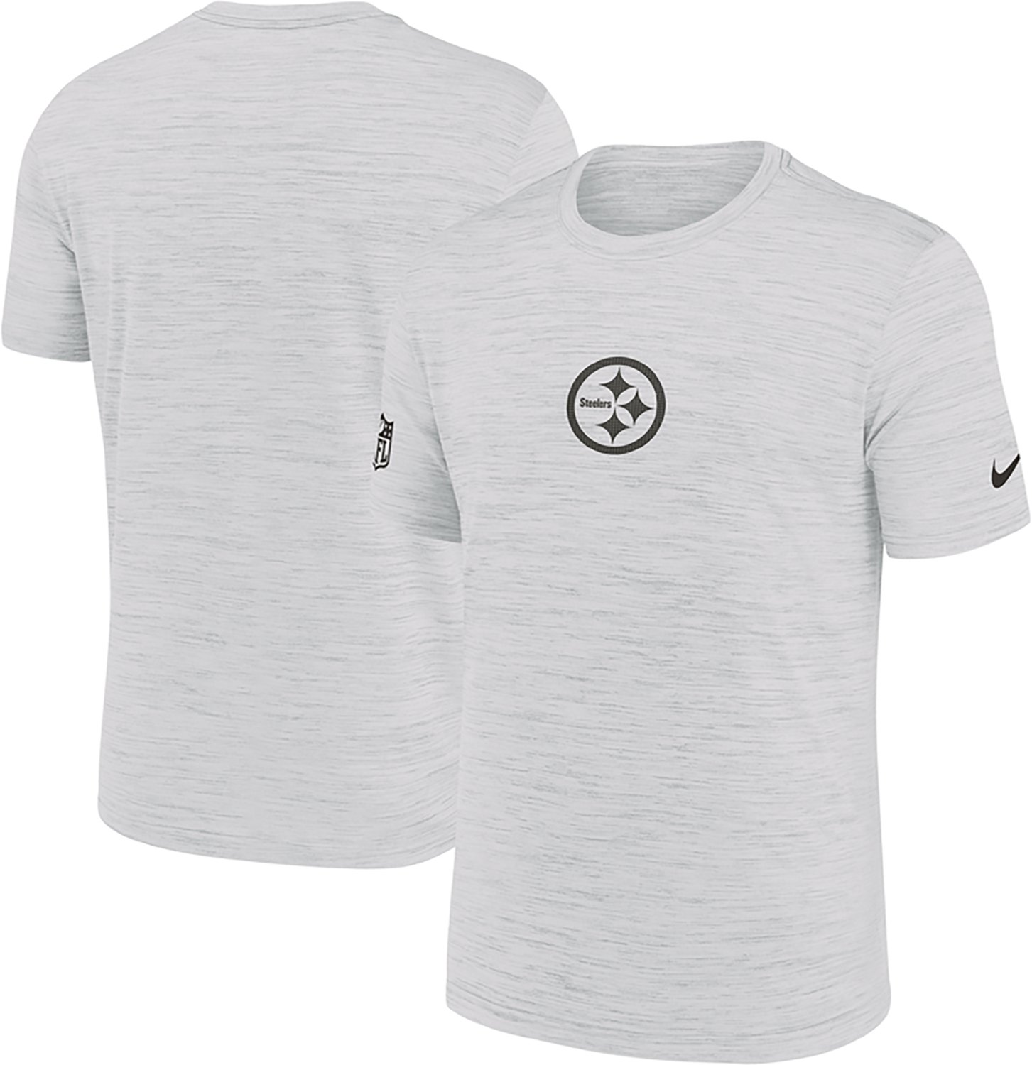 Nike Men's Steelers DF TM Issue Velocity Crew T-shirt - view number 3