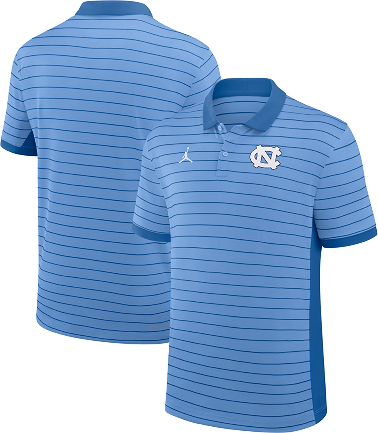 Jordan Brand North Carolina Tar Heels 2025 Early Season Coaches Sideline Victory Stripe Performance Polo - view number 3