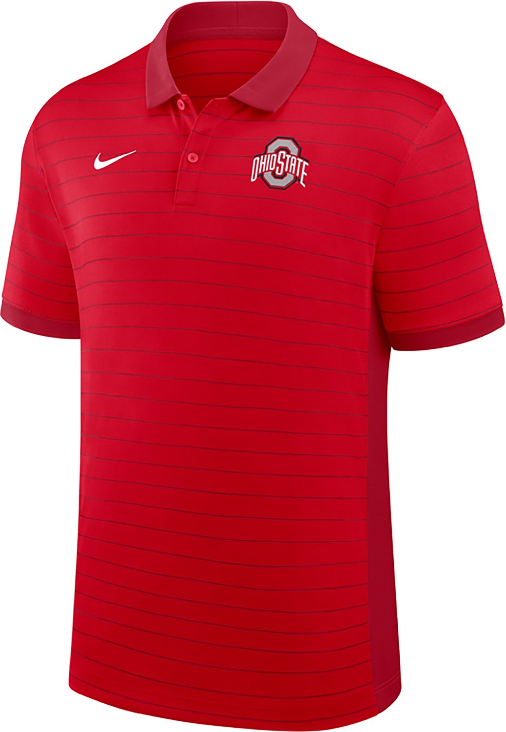 Nike Ohio State Buckeyes 2025 Early Season Coaches Sideline Victory Stripe Performance Polo