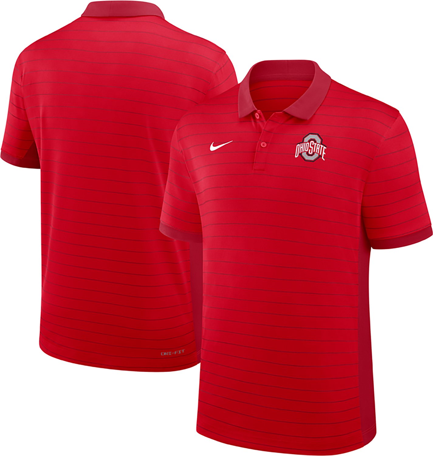 Nike Ohio State Buckeyes 2025 Early Season Coaches Sideline Victory Stripe Performance Polo - view number 3