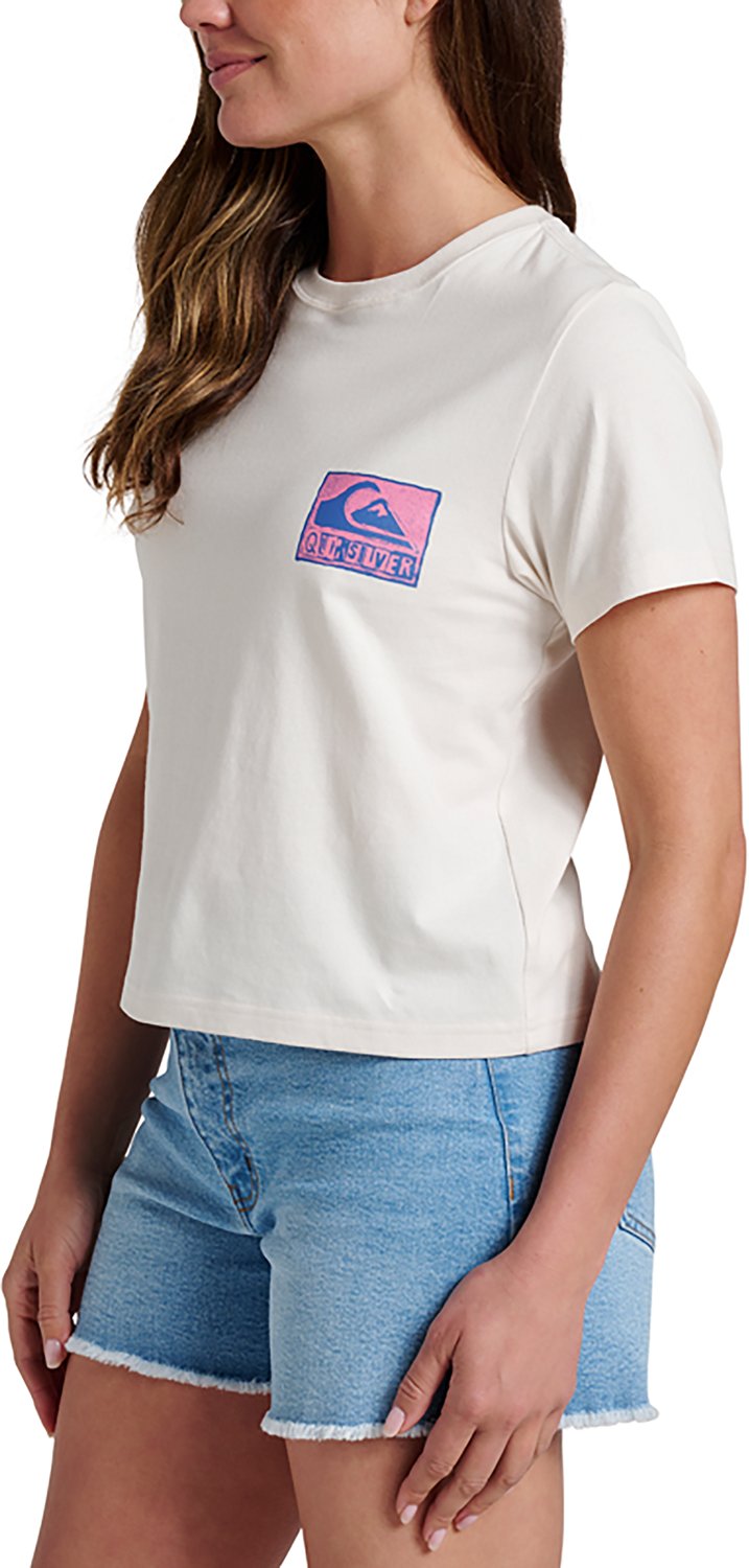 Quicksilver Women's Short Sleeve Stamped Classic T-shirt - view number 2