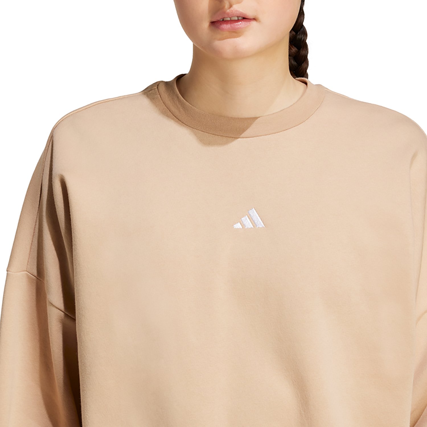 adidas Women's Essentials Small Logo Feel Cozy Sweatshirt - view number 5