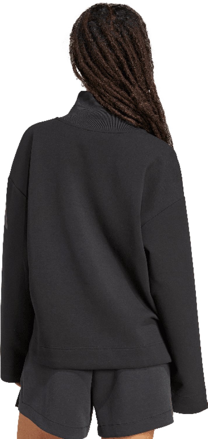 adidas Women's ALL SZN Soft Lux 1/4-Zip Sweatshirt - view number 2