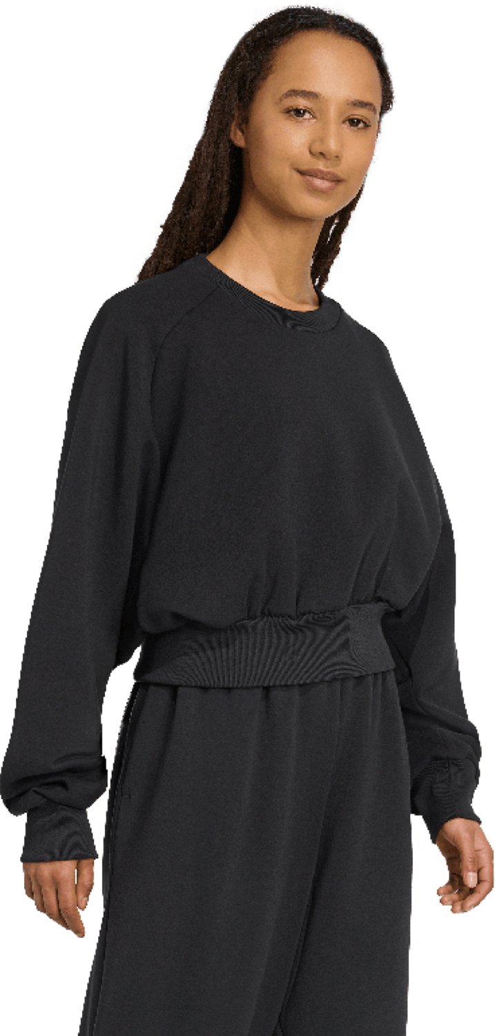 adidas Women's ALL SZN Soft Lux Loose Sweatshirt - view number 3