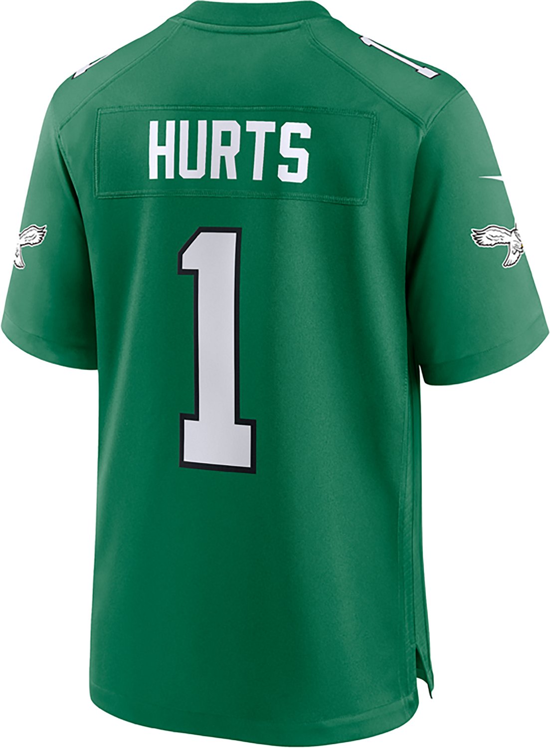 Nike Men's Eagles Hurts N&N Alt Game Short Sleeve Jersey - view number 2