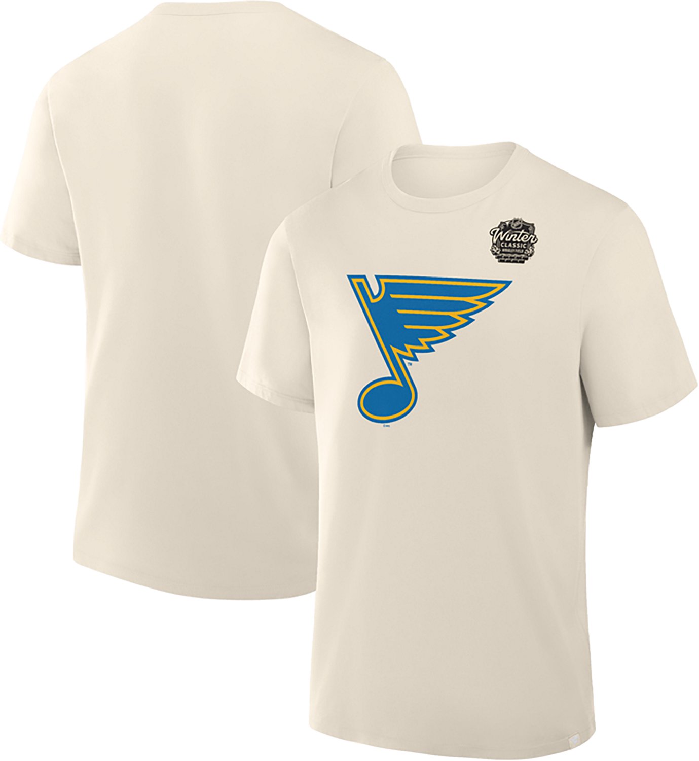 Fanatics Men's Blues '25 Winter Classic Primary T-shirt - view number 3