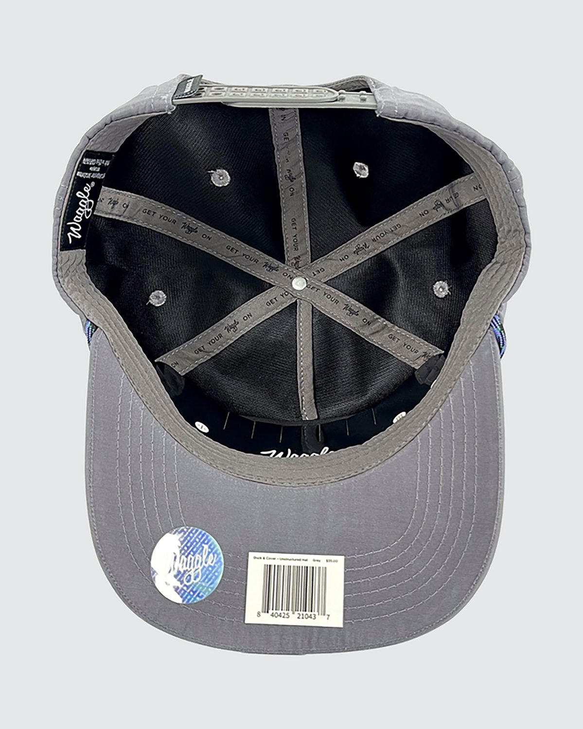 Waggle Men's Duck & Cover Unstructured Rope Hat - view number 6