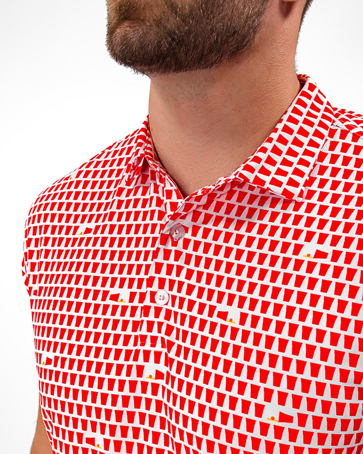 Waggle Men's Solo Polo Shirt - view number 4