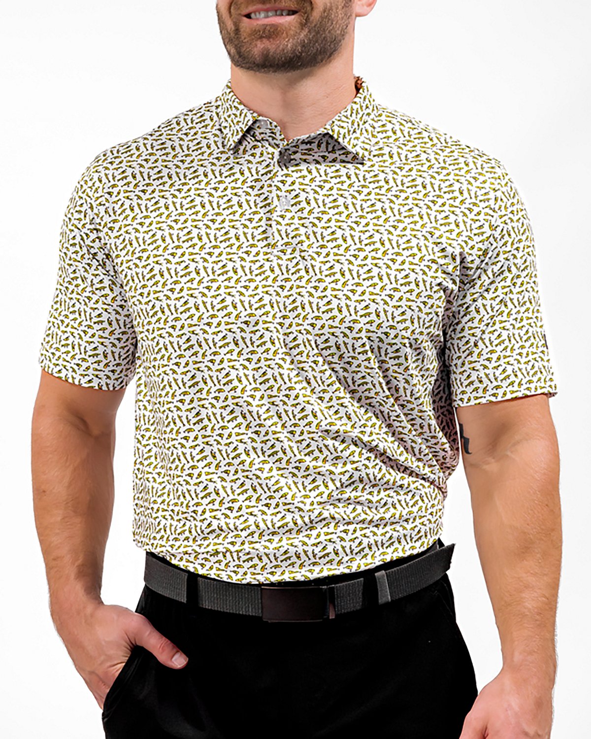 Waggle Men's Tacklebox Polo Shirt