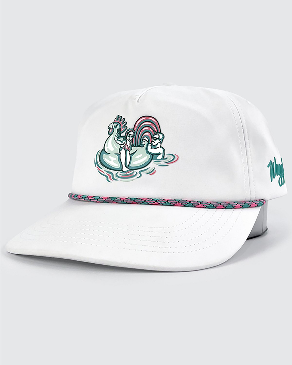 Waggle Men's Pontoon Party Unstructured Rope Hat - view number 2