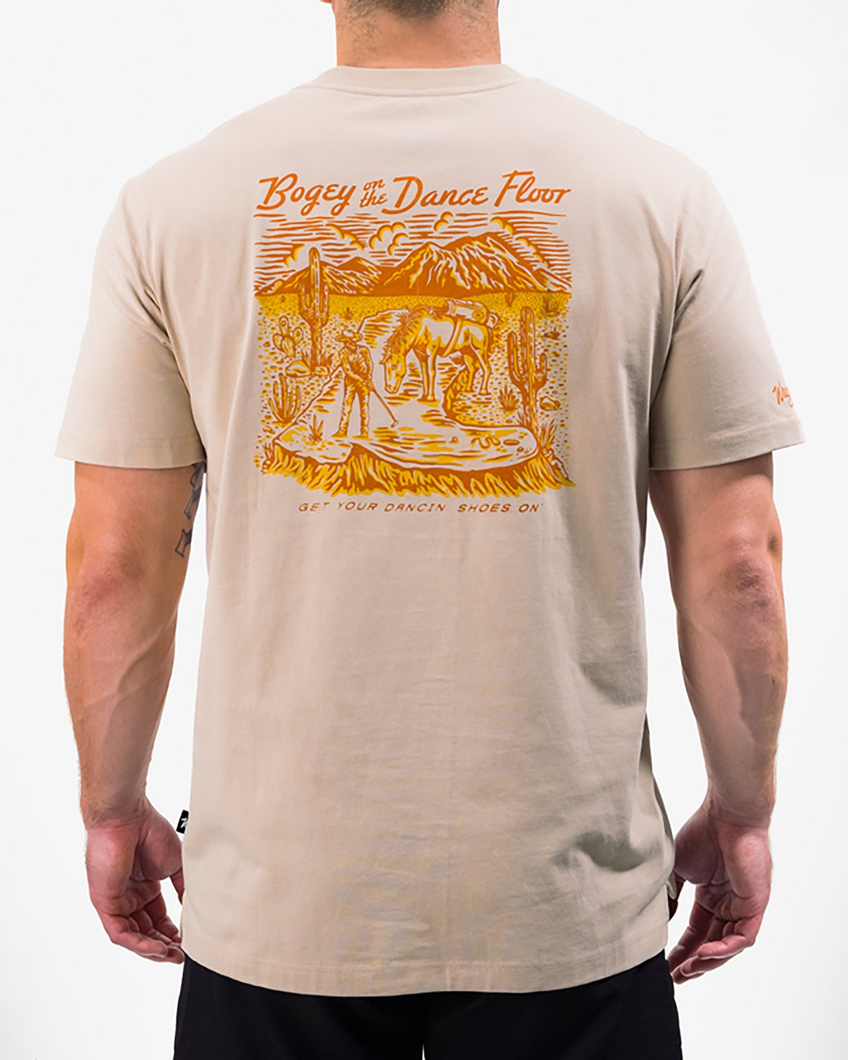 Waggle Men's Bogey on the Dance Floor Graphic T-shirt - view number 2