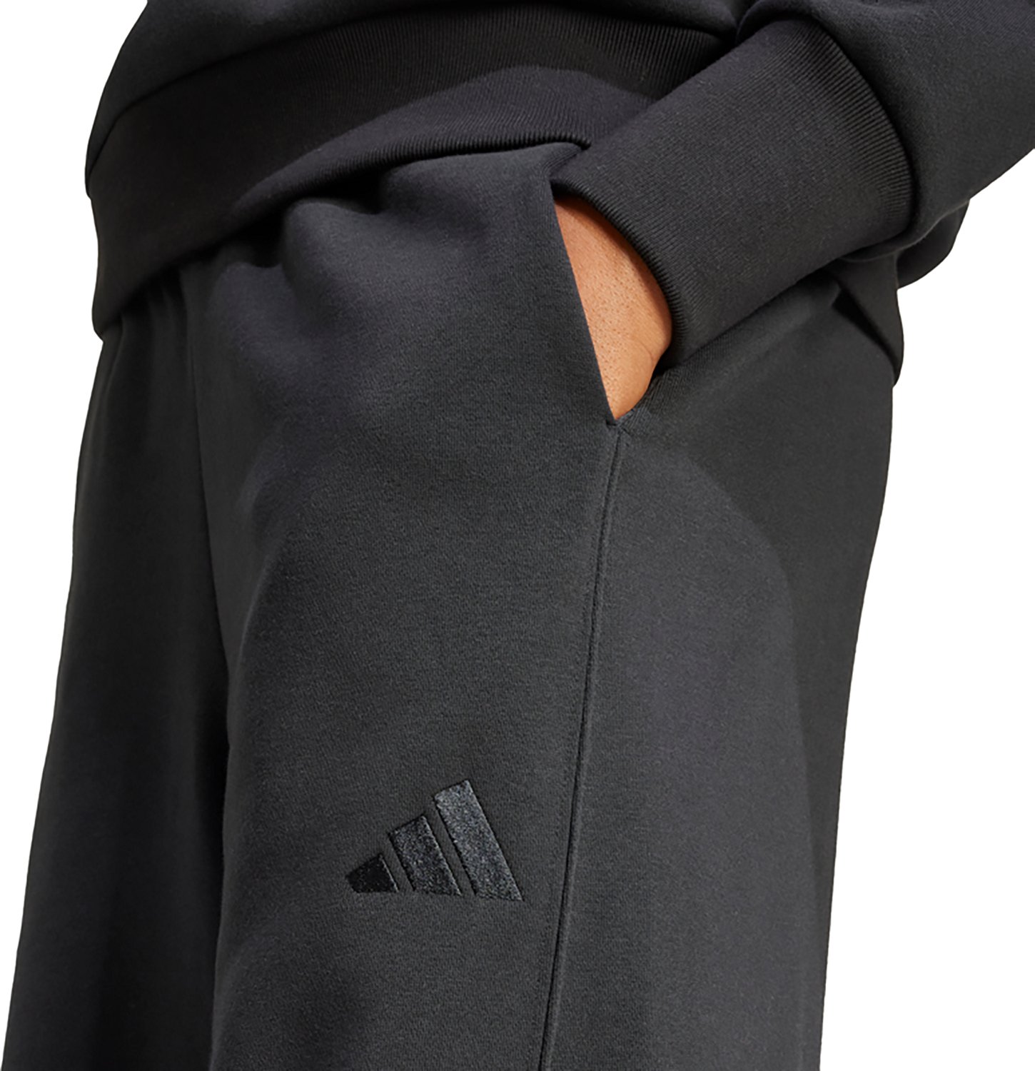 adidas Women's All SZN Fleece Loose Wide Leg Pants - view number 4