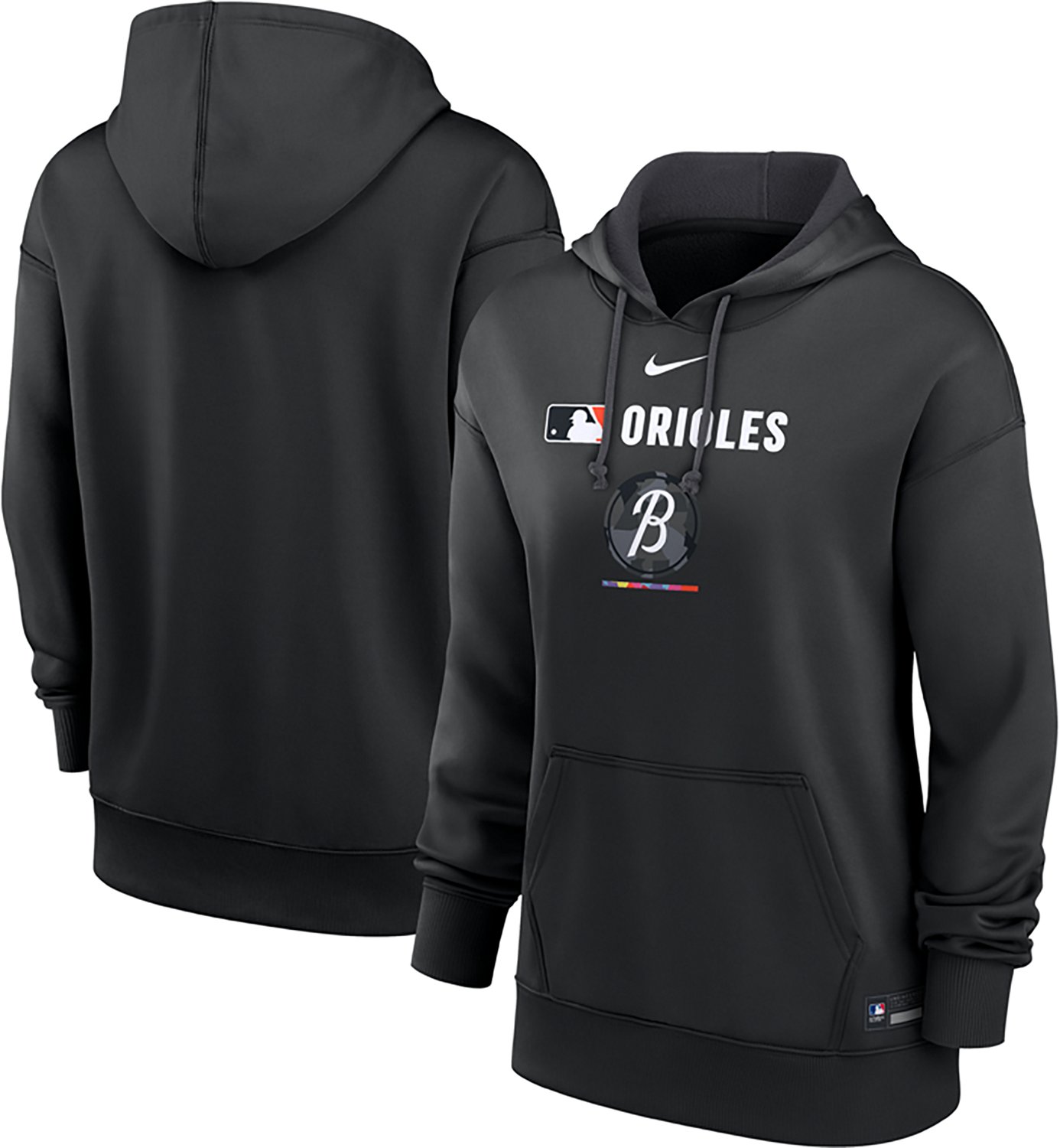 Nike Women's Orioles AC City Connect TF Hoodie - view number 3