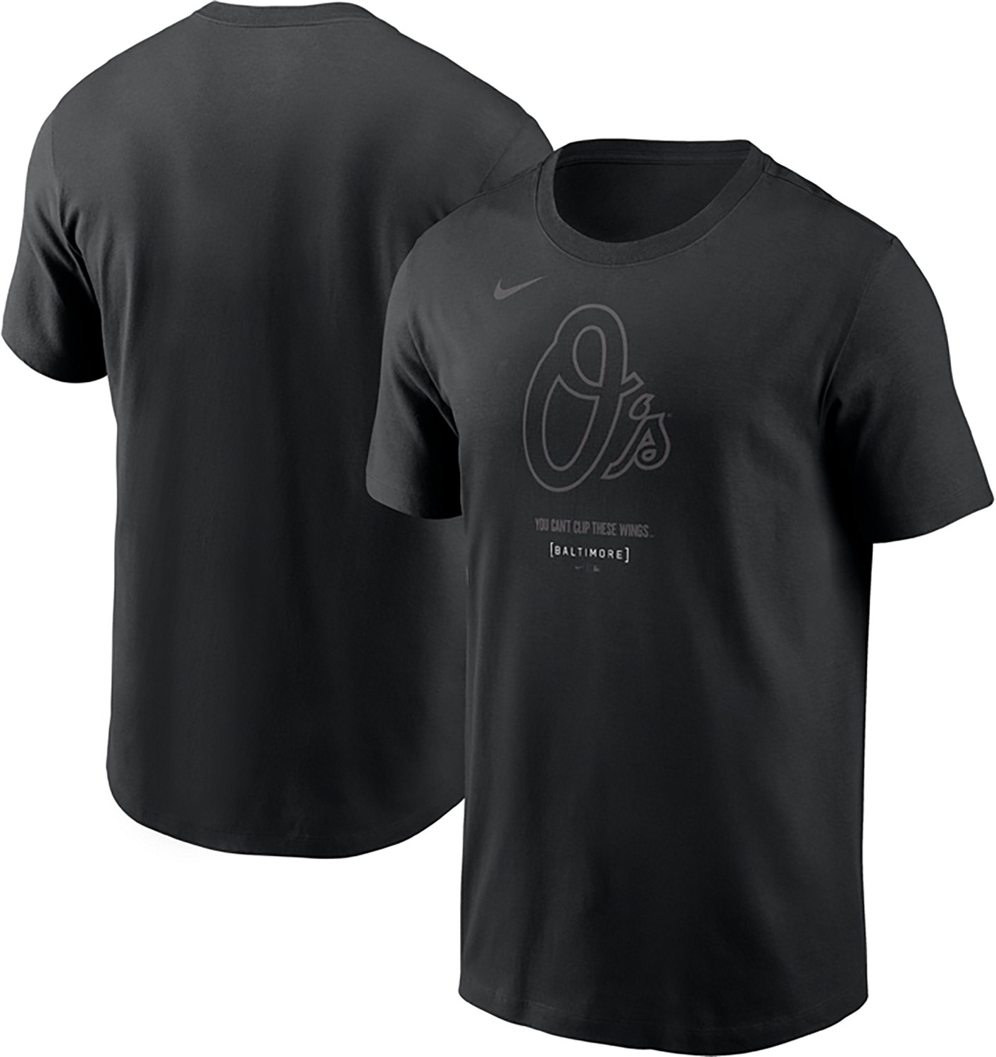 Nike Men's Orioles City Connect Large Logo T-shirt - view number 3