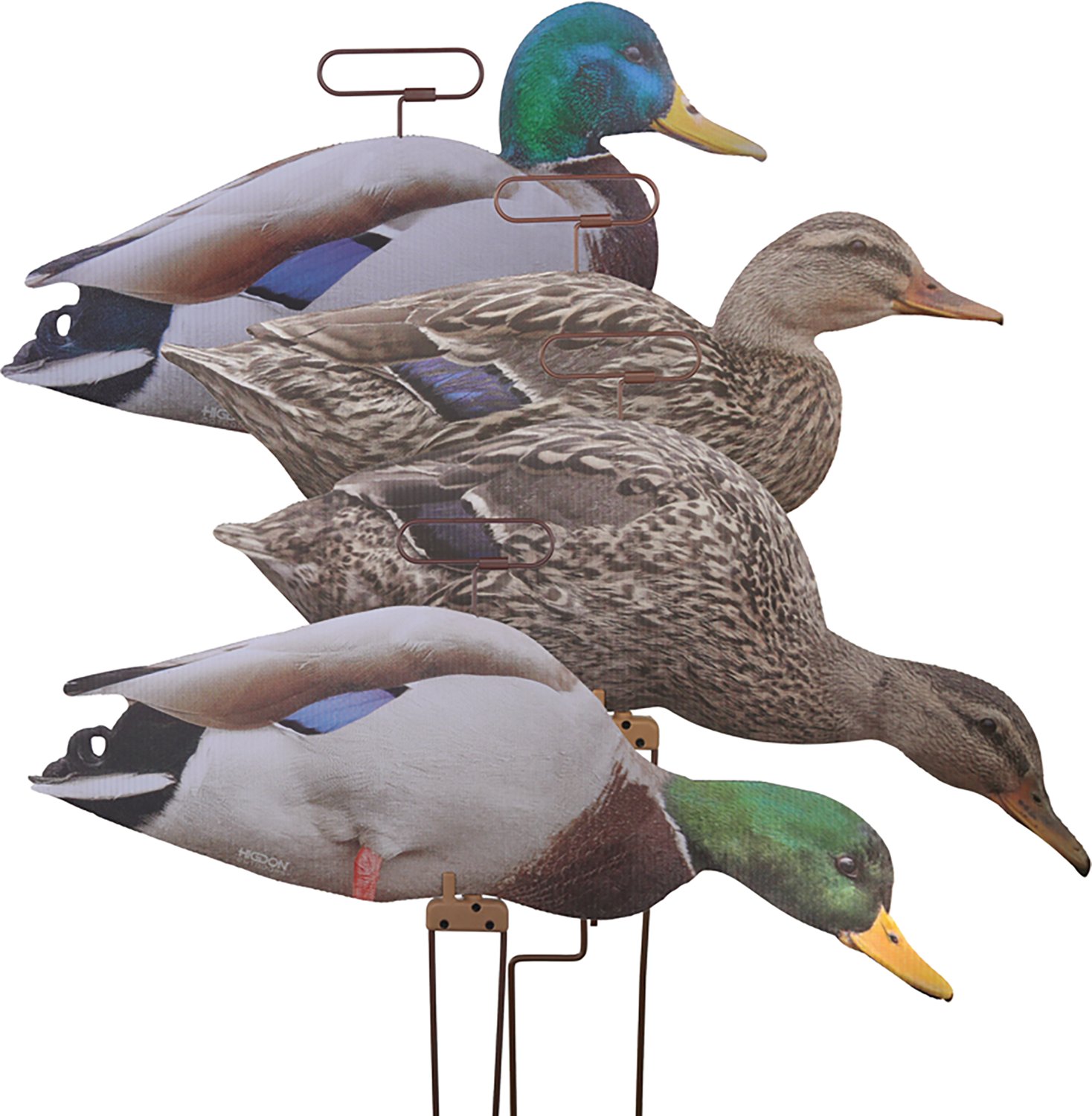Higdon FLATS Mallard Duck Motion Silhouette Decoy 12-Pack - view number 2