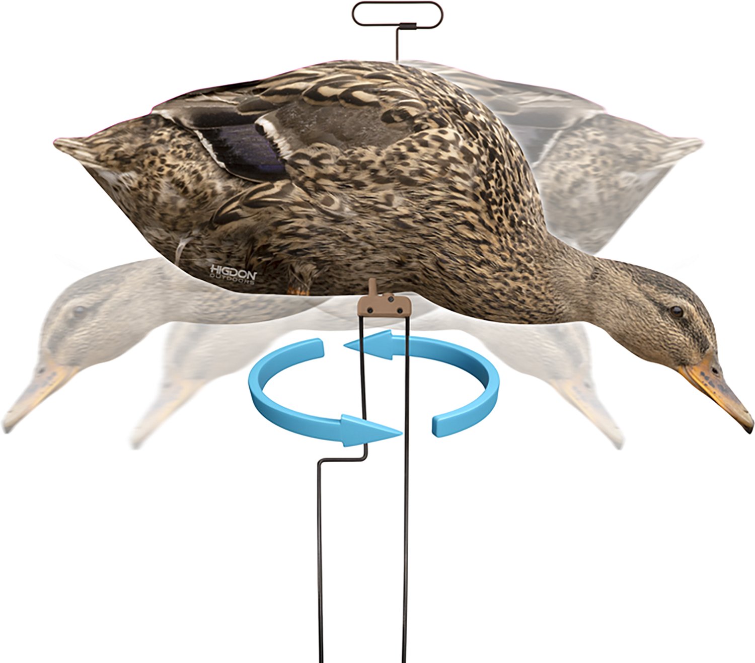 Higdon FLATS Mallard Duck Motion Silhouette Decoy 12-Pack - view number 7