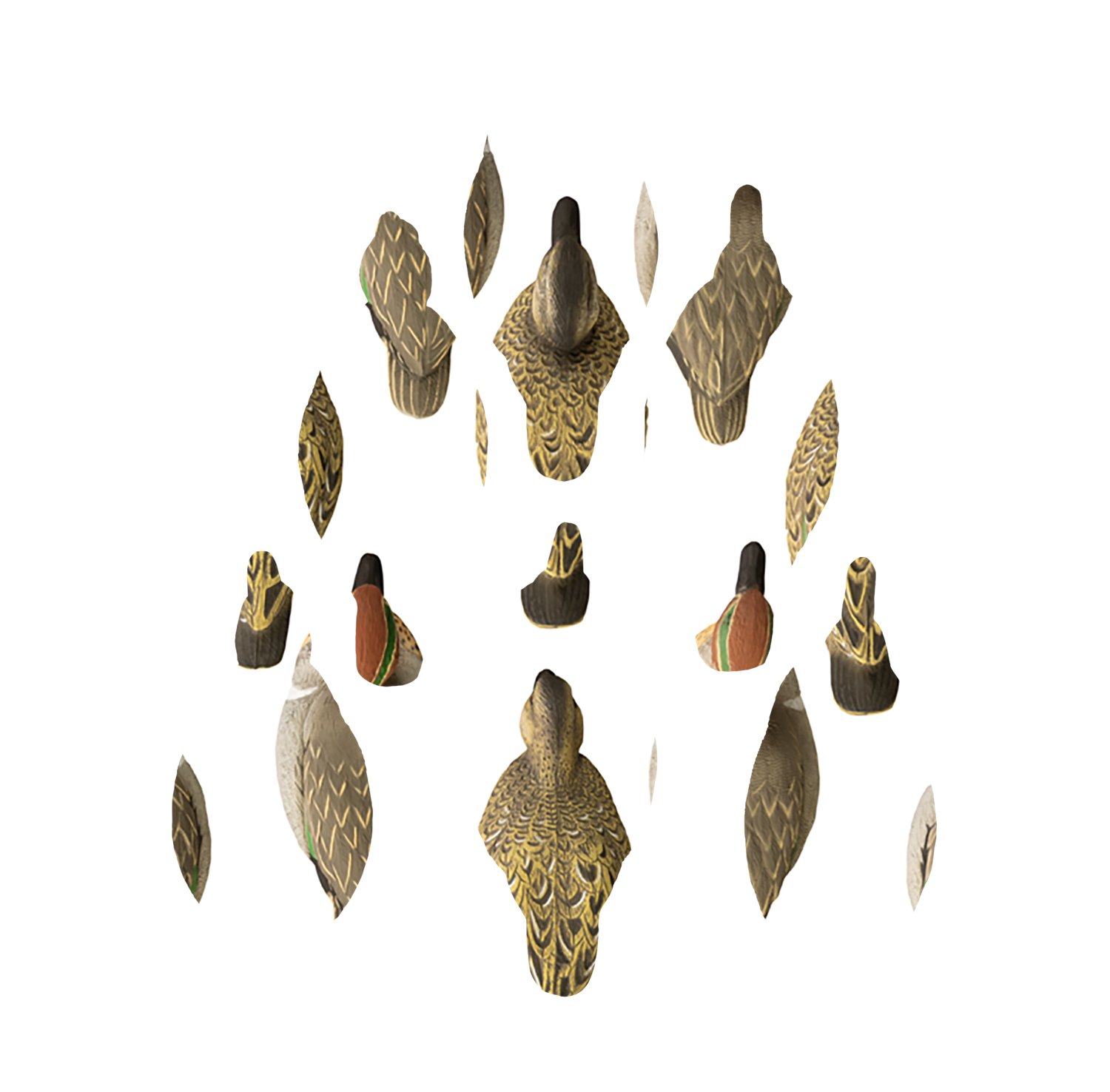 Higdon Standard Green Wing Teal Decoy 12-Pack - view number 2