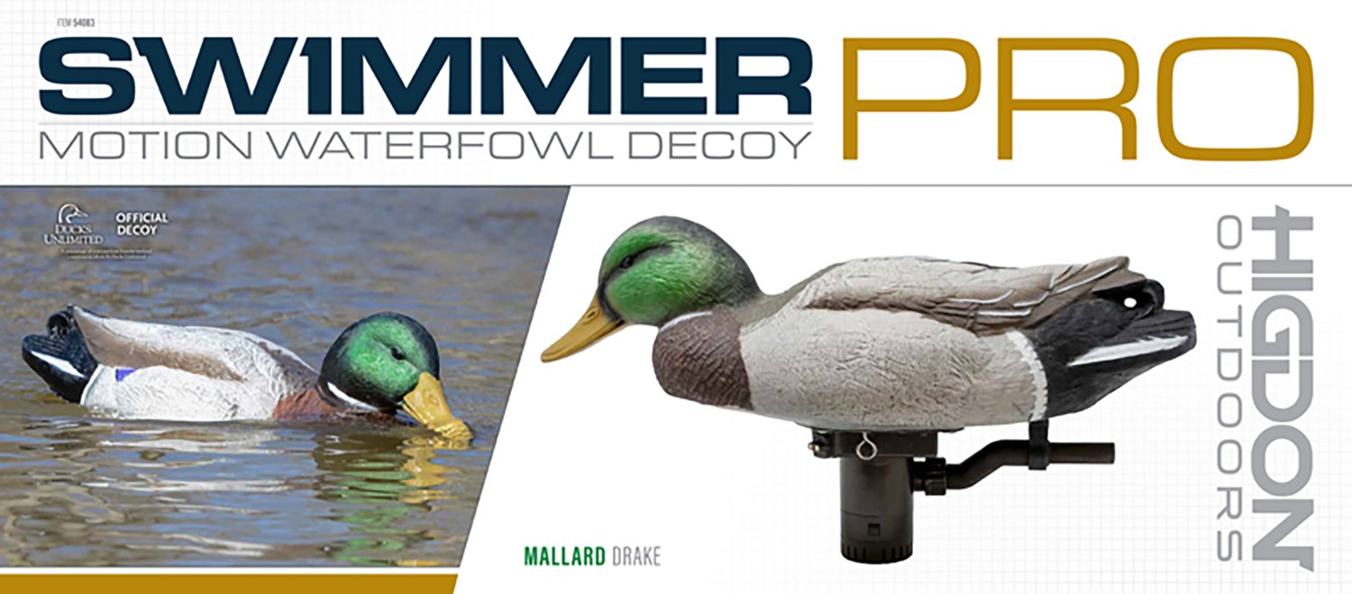 Higdon Battleship Swimmer PRO Mallard Drake Decoy - view number 4