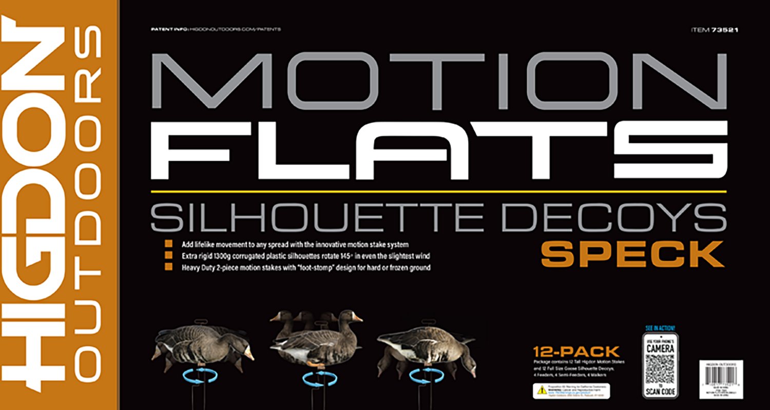 Higdon FLATS Specklebelly Goose Motion Silhouette 12-Pack - view number 8