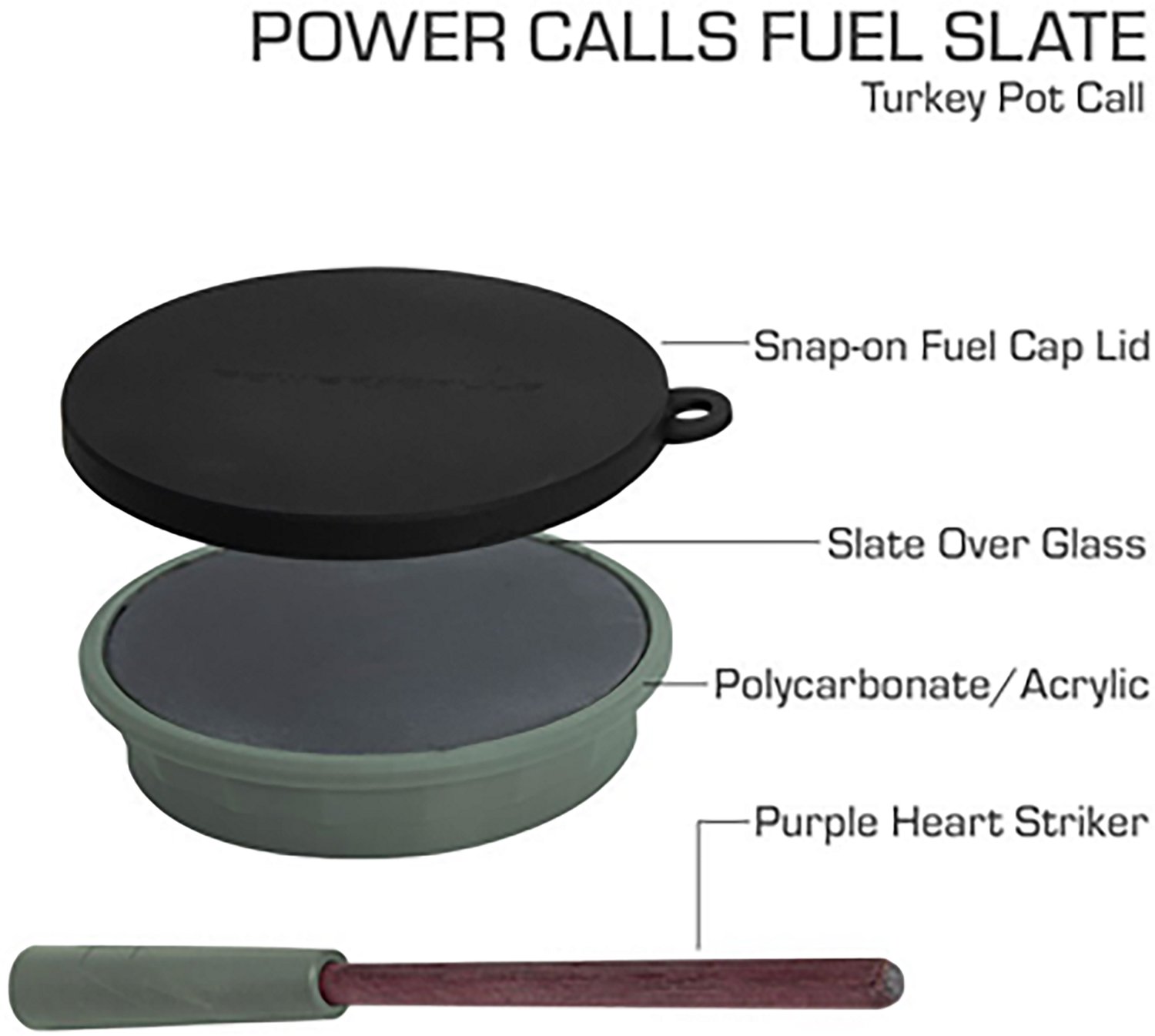 Power Calls Fuel Slate Pot Turkey Call - view number 5