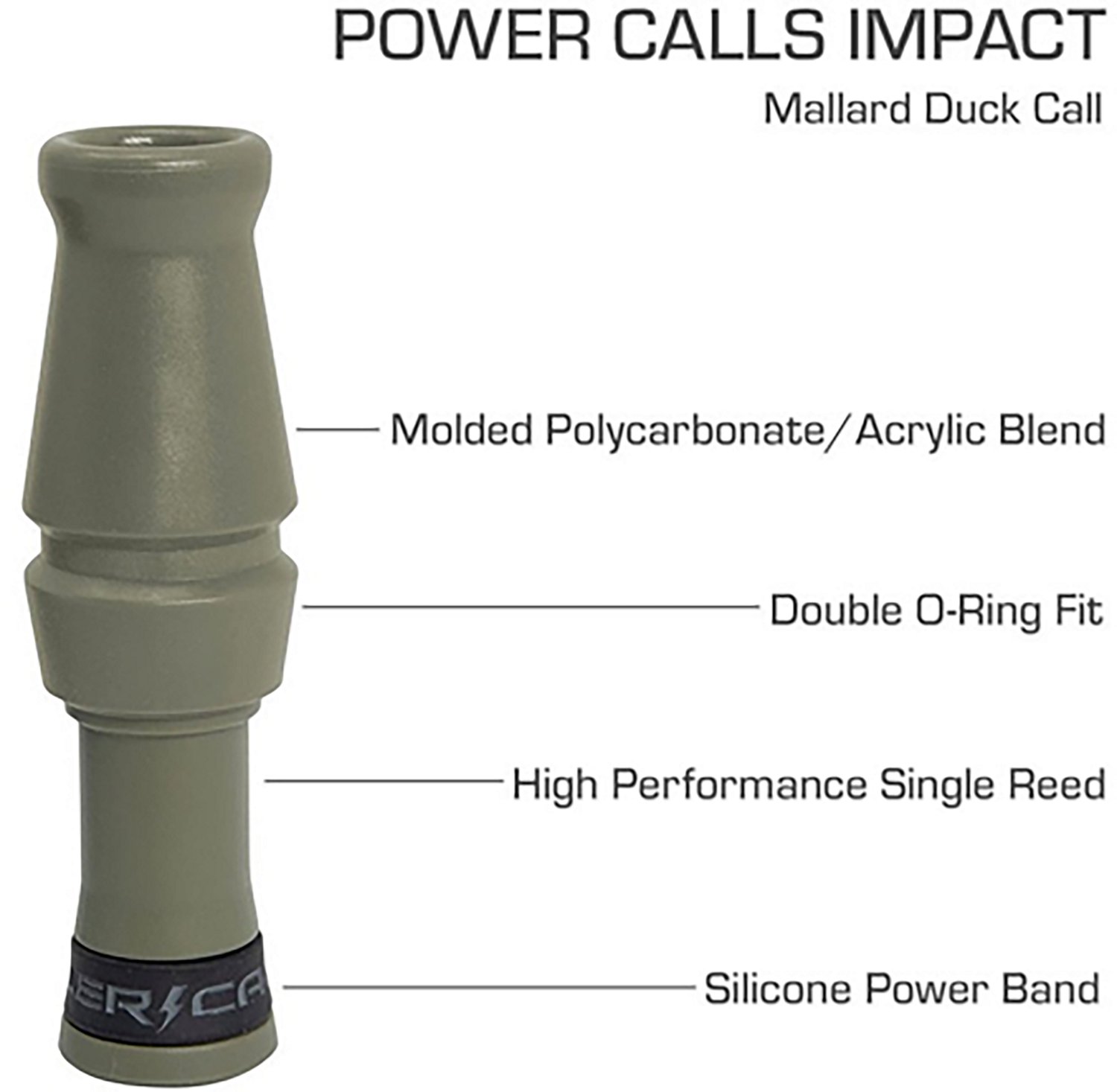 Power Calls Impact Duck Call - view number 4