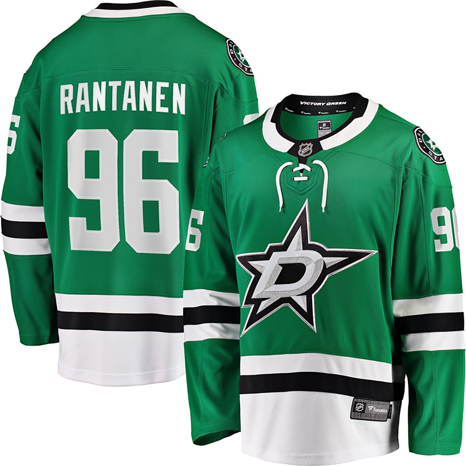 Fanatics Men's Stars M. Rantanen Home Breakaway Jersey - view number 3