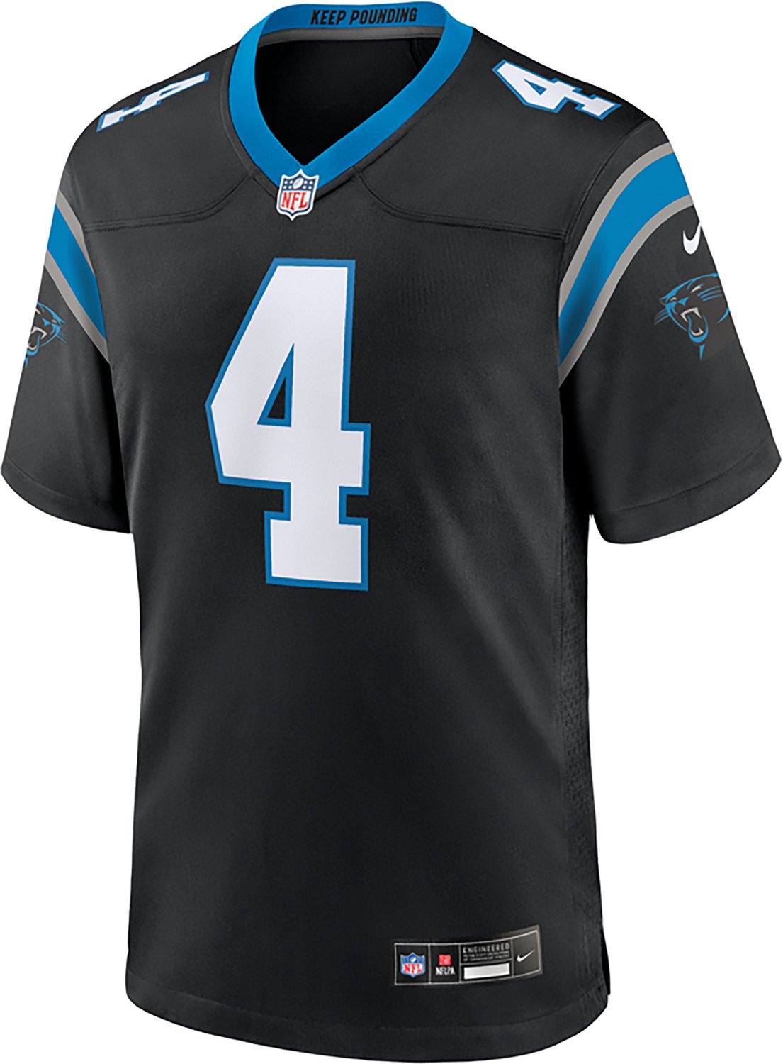 Nike Men's Panthers T. McMillan Home Player Jersey - view number 4
