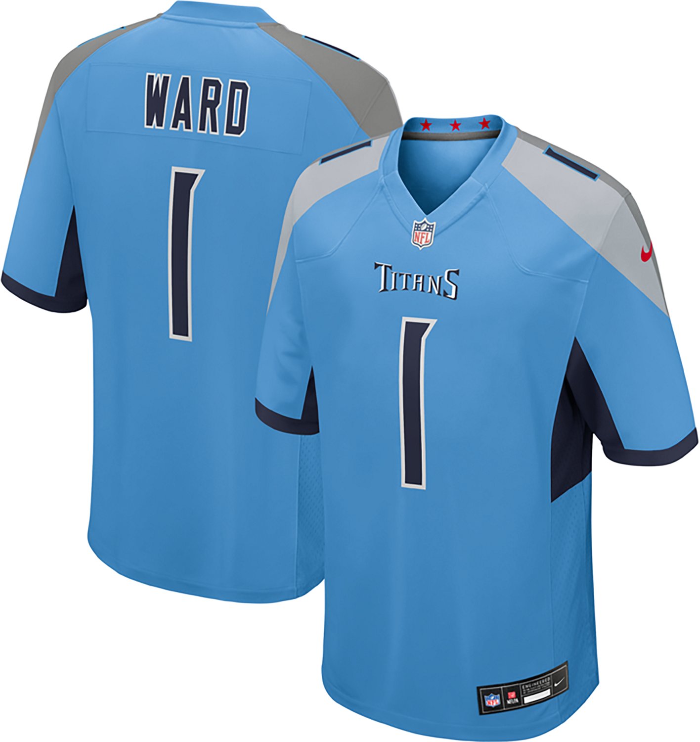 Nike Men's Titans C. Ward Alternate Player Jersey - view number 7