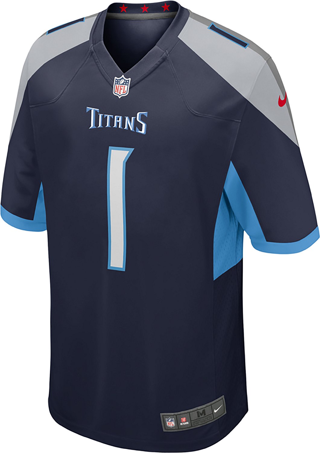 Nike Men's Titans C. Ward Home Player Jersey - view number 5