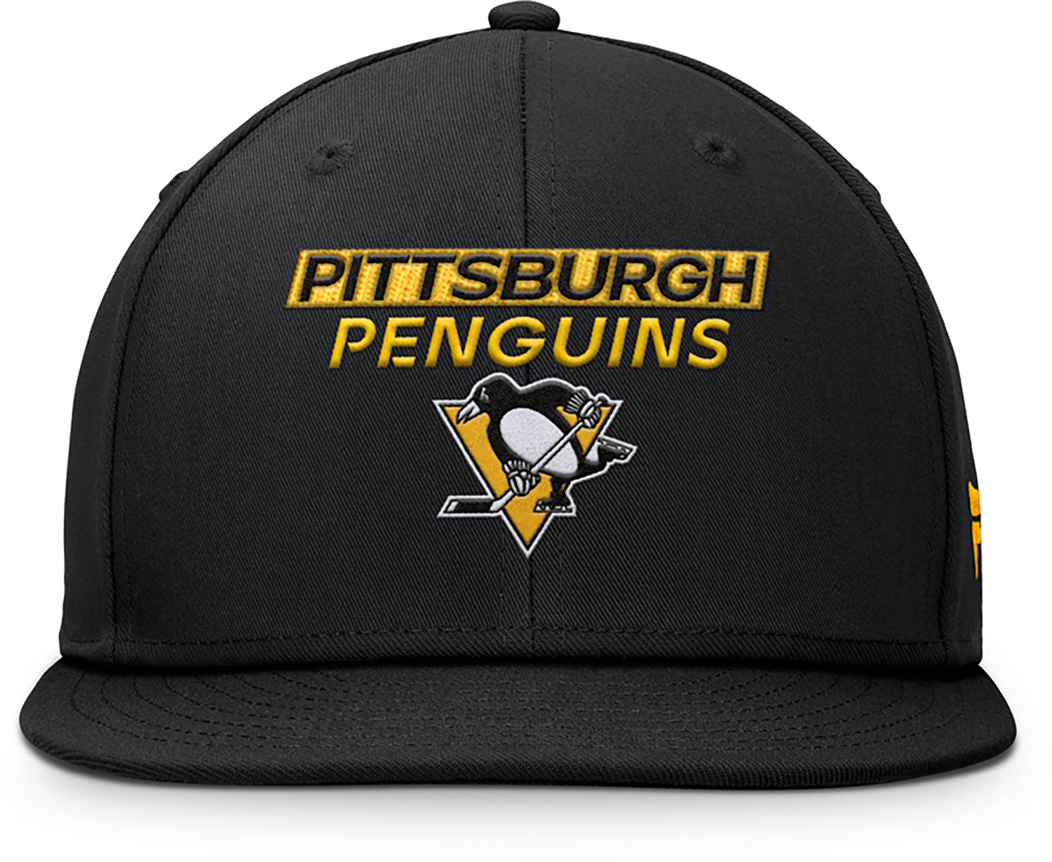 Fanatics Men's Penguins Rink Prime Structured Mid Crown Adjustable Cap - view number 2