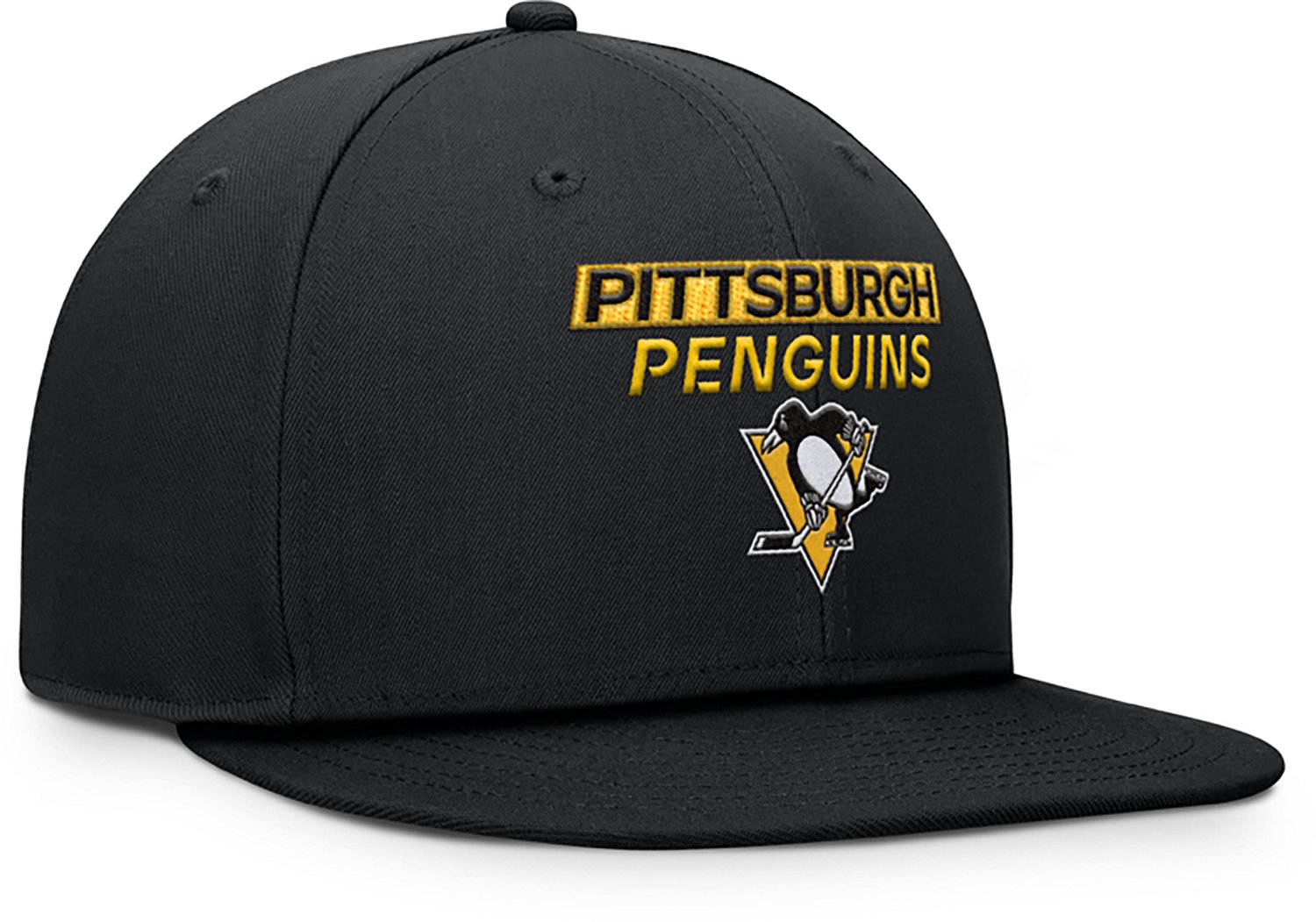 Fanatics Men's Penguins Rink Prime Structured Mid Crown Adjustable Cap - view number 7