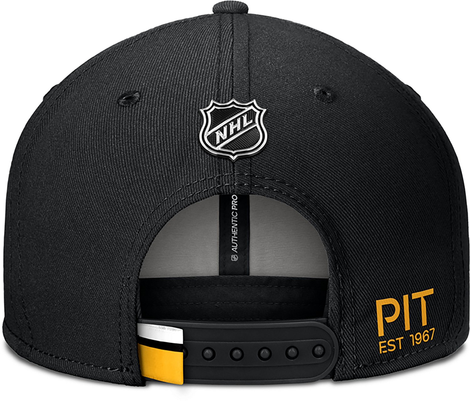 Fanatics Men's Penguins Rink Prime Structured Mid Crown Adjustable Cap - view number 8