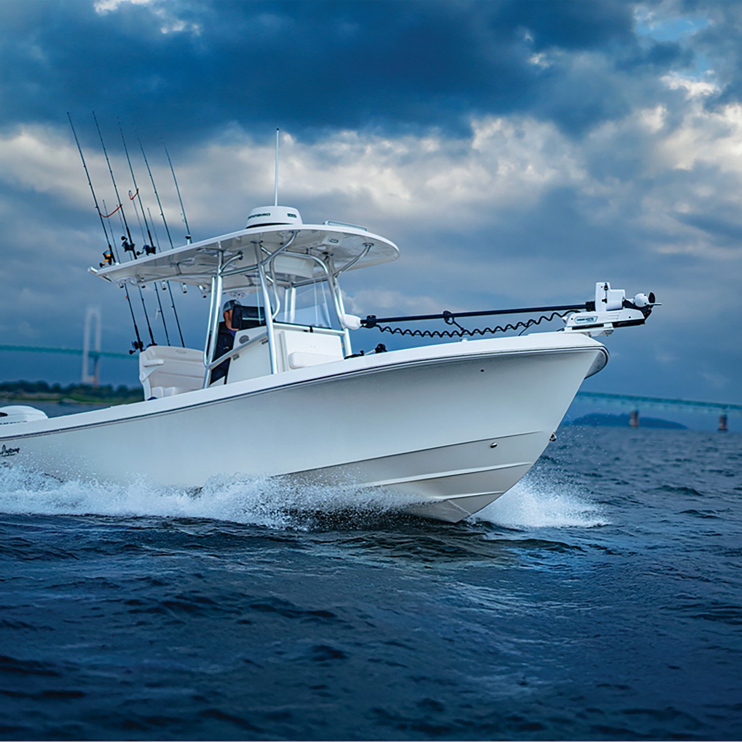 Minn Kota Riptide Terrova QUEST Wireless Remote Saltwater Bow-Mount Trolling Motor