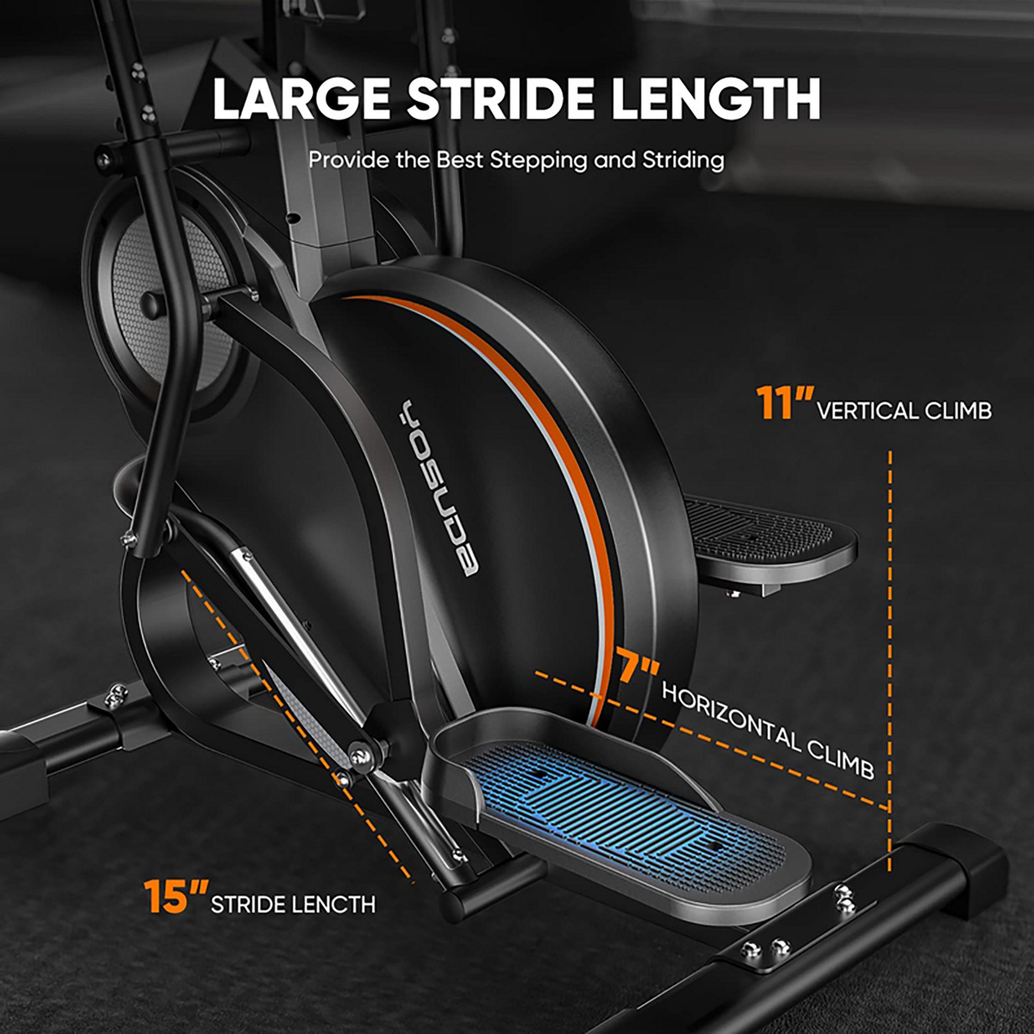 YOSUDA Pro Stepping 3-in-1 Elliptical - view number 7