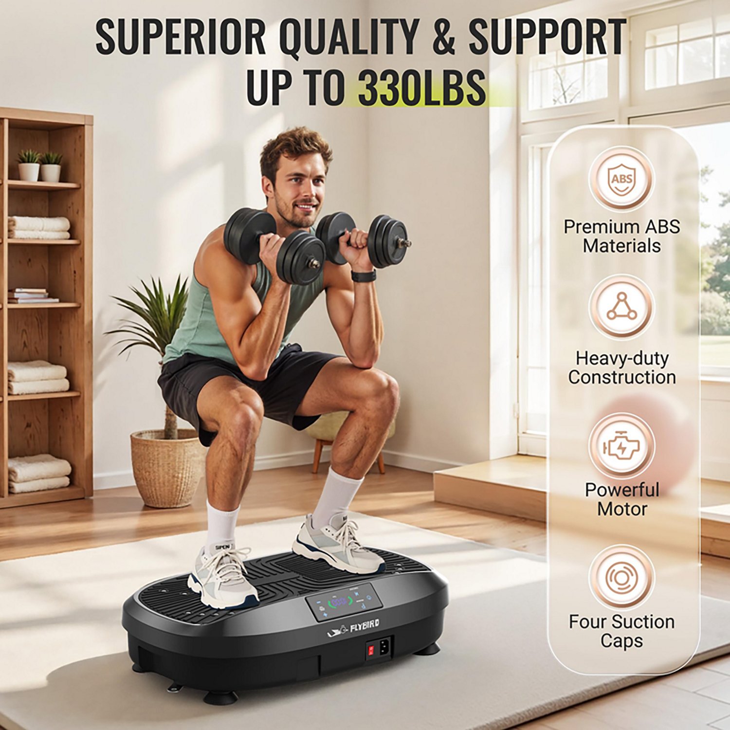 FLYBIRD Vibration Plate Exercise Machine - view number 6