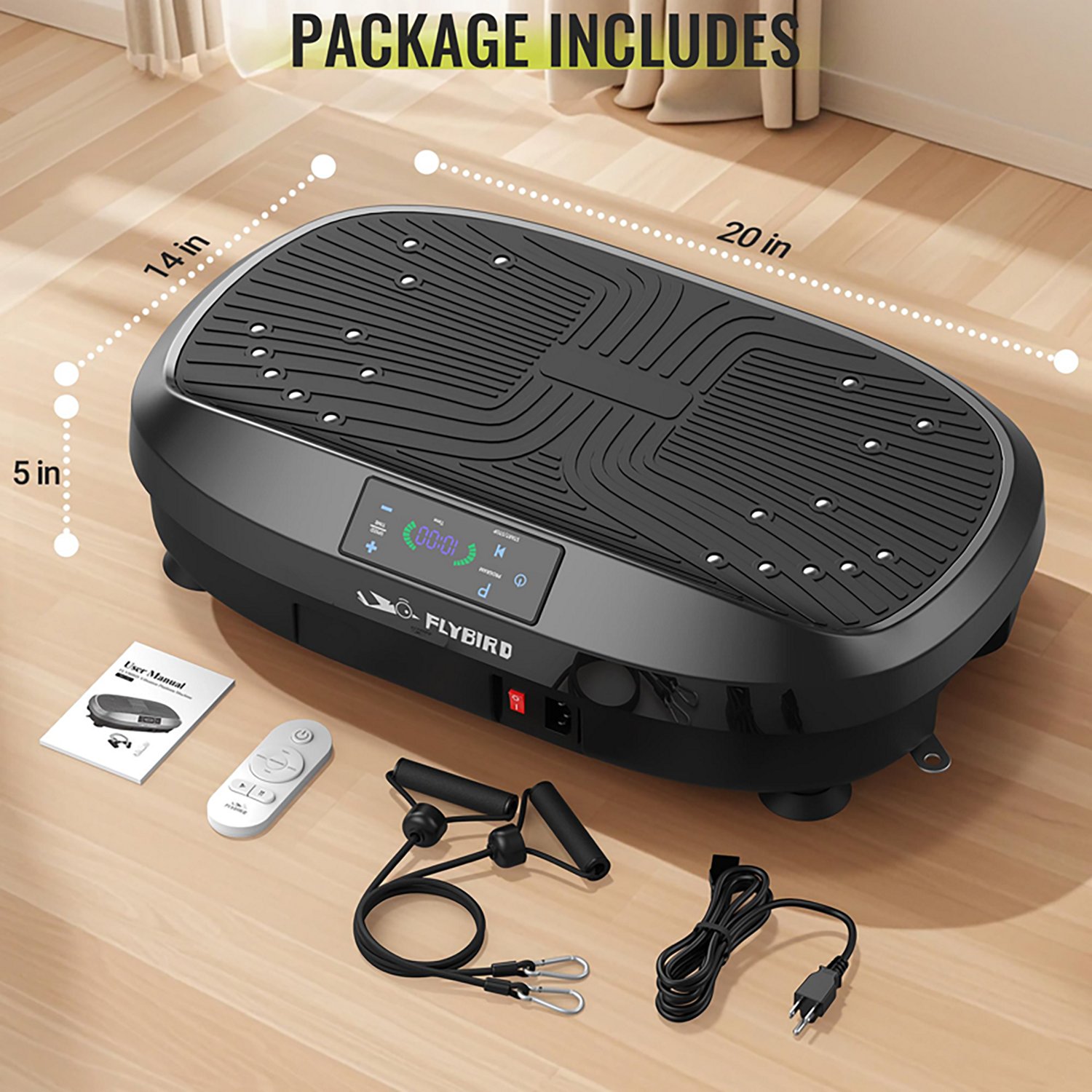 FLYBIRD Vibration Plate Exercise Machine - view number 8