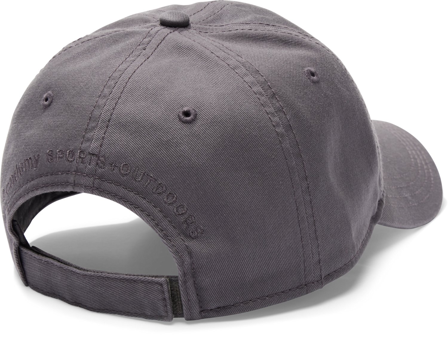 Academy Sports + Outdoors Men's Tonal American Flag Solid Twill Hat - view number 2