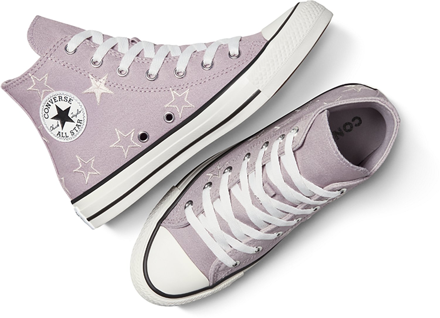Converse Girls' Chuck Taylor All Star Starry Shoes - view number 5