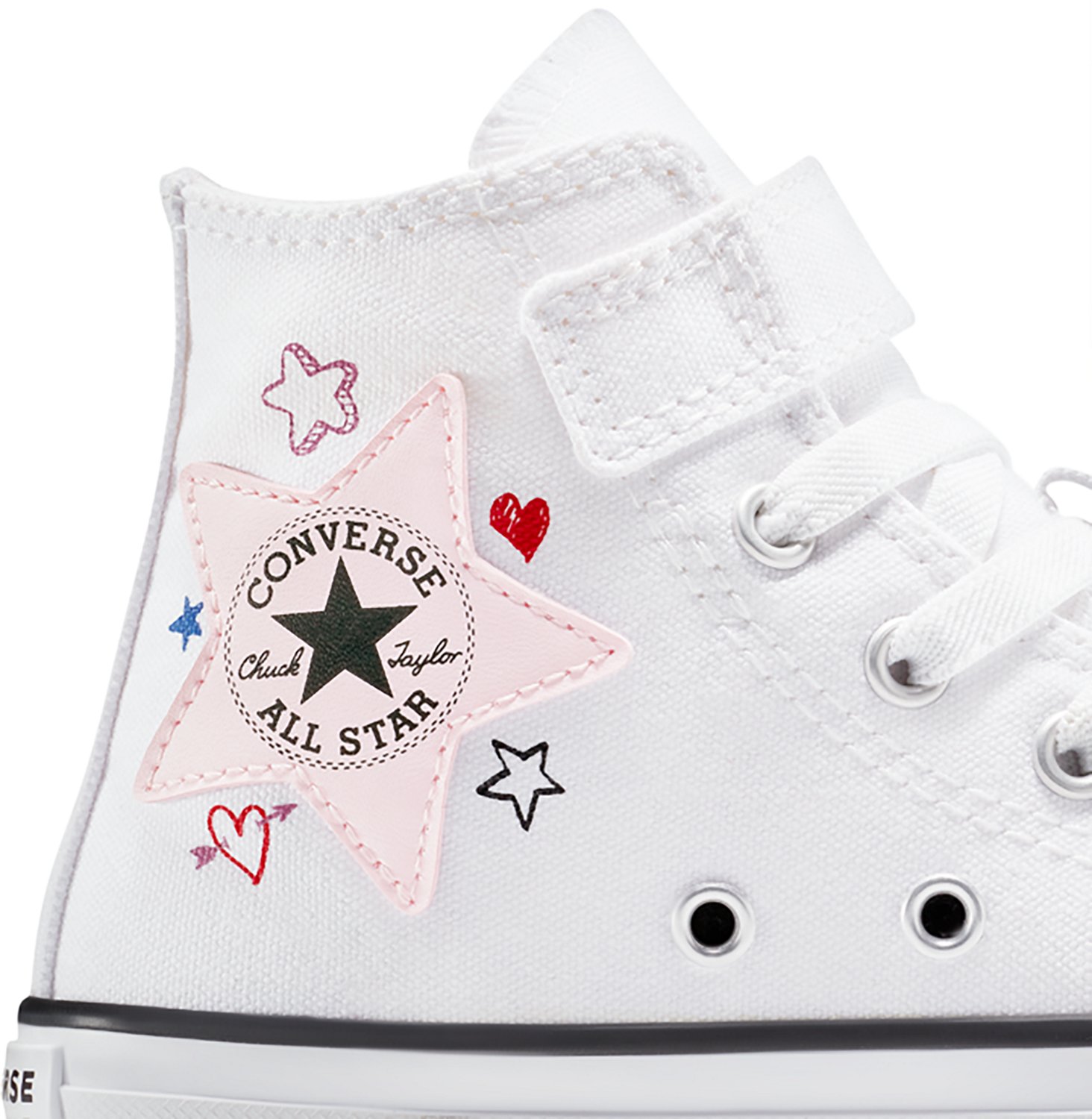 Converse Toddlers' Chuck Taylor All Star Doodles Star Shoes - view number 6