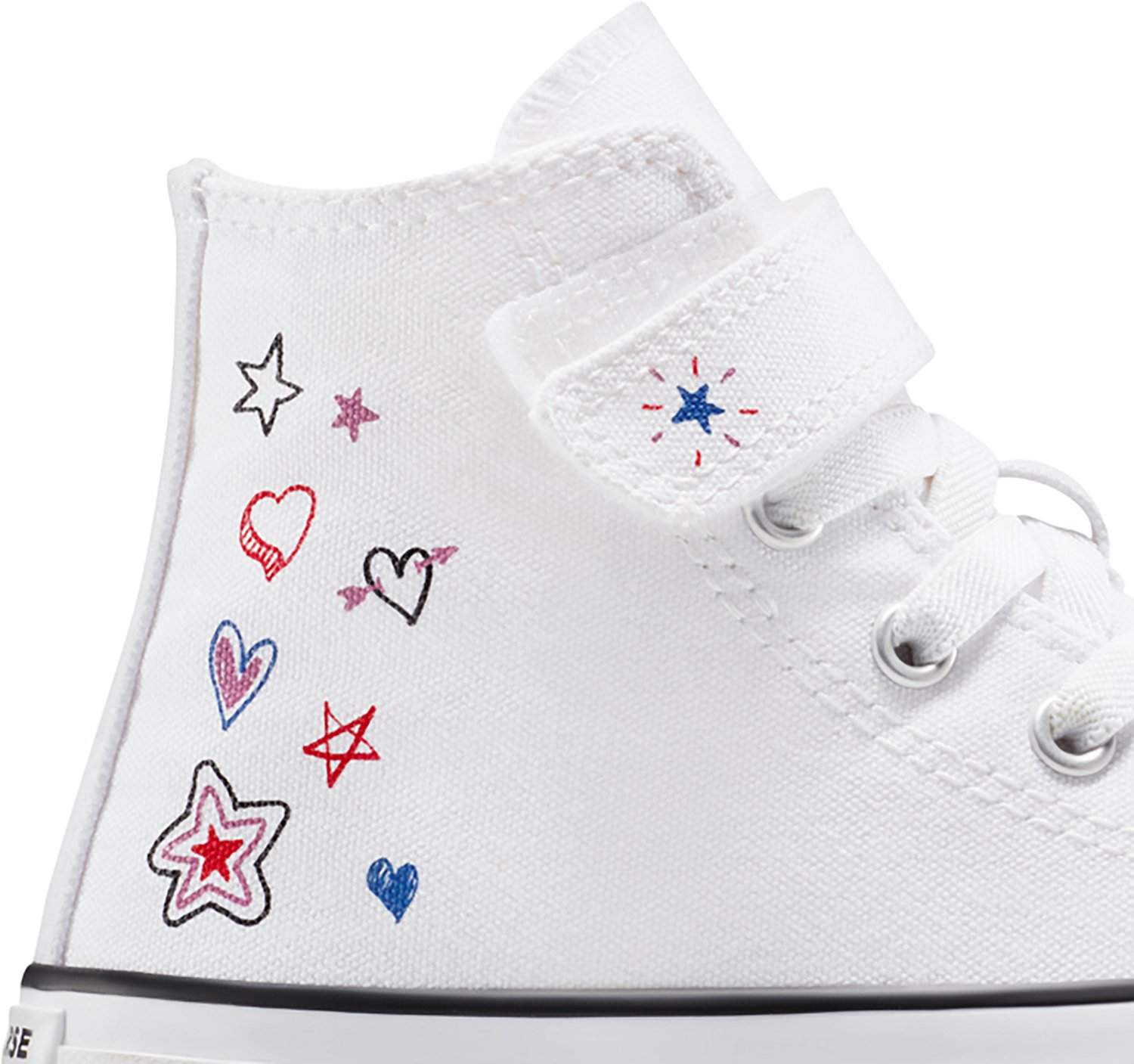 Converse Toddlers' Chuck Taylor All Star Doodles Star Shoes - view number 7