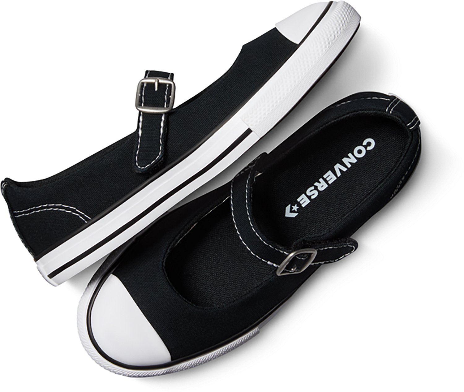 Converse Girls' Chuck Taylor All Star Dainty Mary Jane Shoes - view number 5