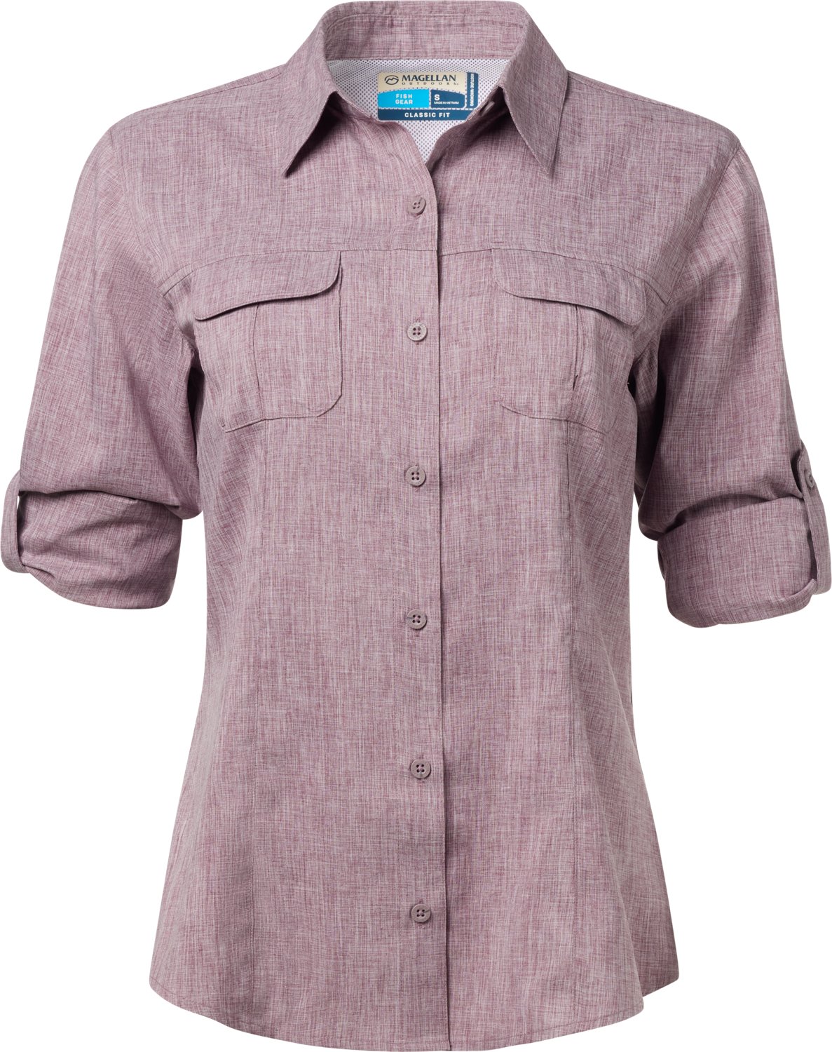 Magellan Outdoors Women's Aransas Pass Long Sleeve Shirt - view number 4