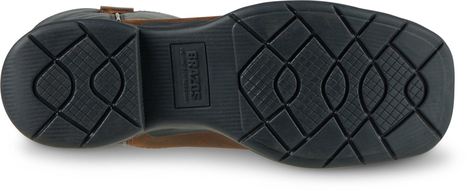 Brazos Men’s Maverick Texas De Zavala Flag Boots - view number 4