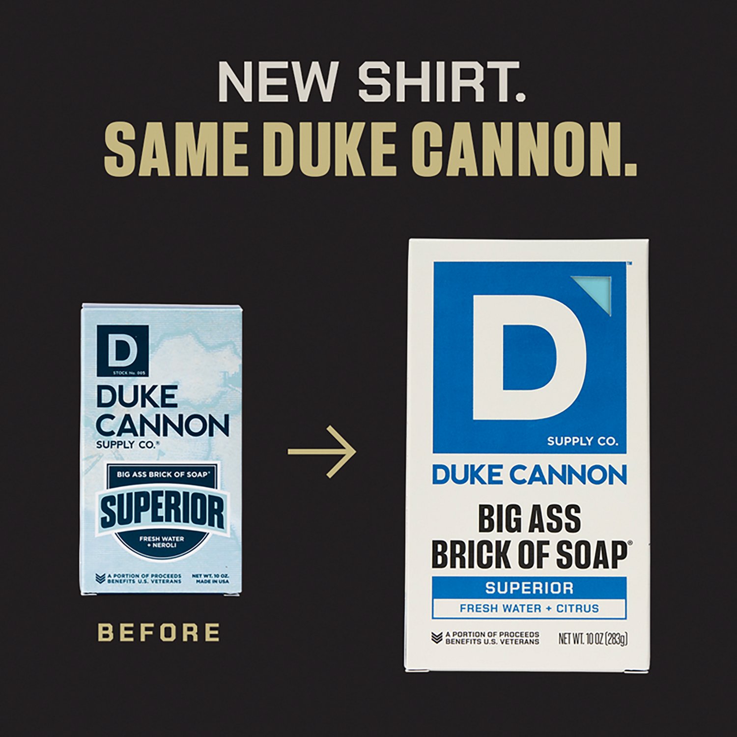 Duke Cannon Superior Big Ass Brick of Soap