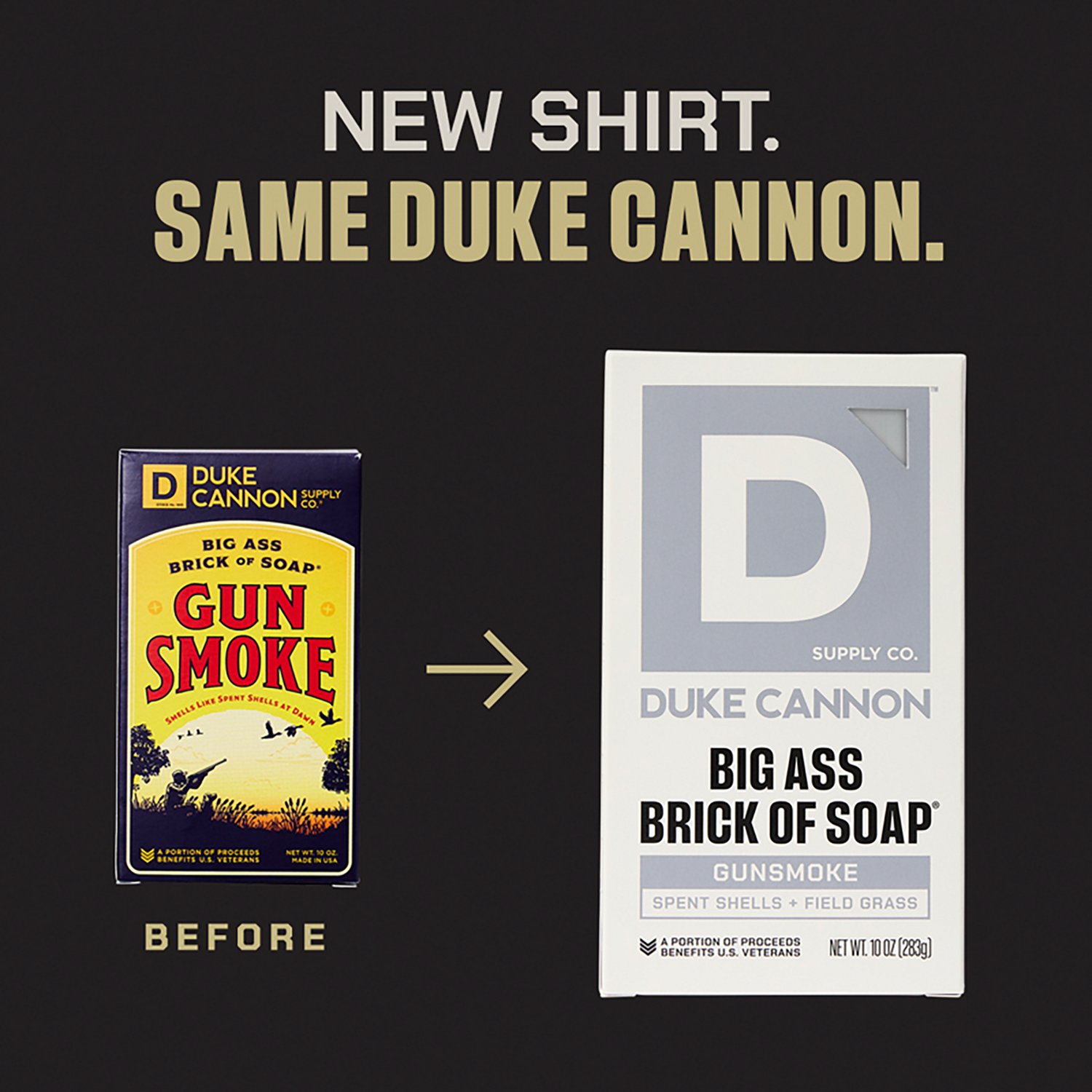 Duke Cannon Gun Smoke Big Ass Brick of Soap - view number 3