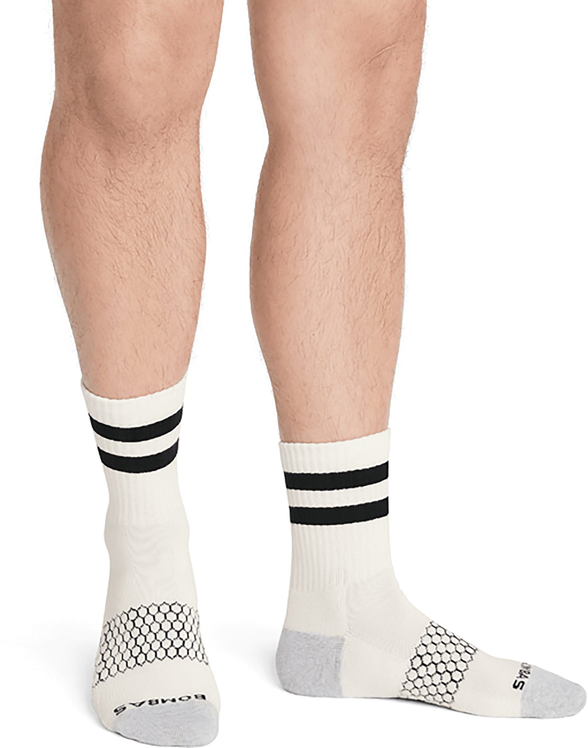 Bombas Adult Vintage Stripes Crew Socks - view number 3