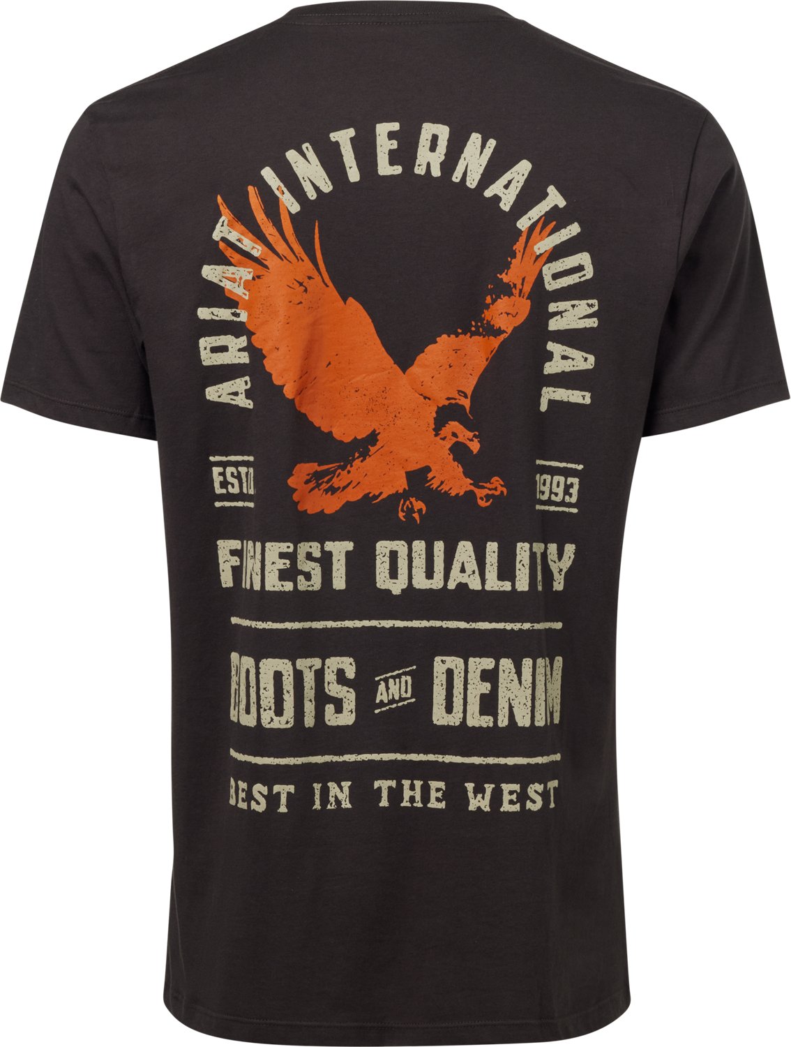 Ariat Men's Ariat Eagle Large Short Sleeve Crew Graphic T-shirt - view number 3