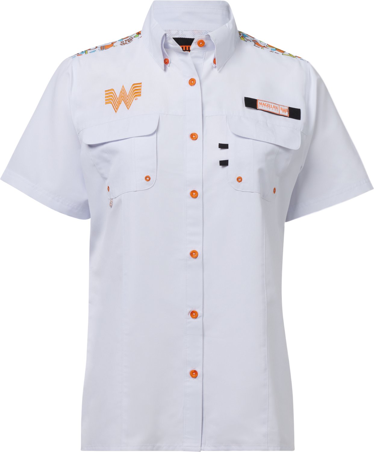 Magellan Outdoors Whataburger Women's Laguna Madre Happy Fishing Shirt - view number 2
